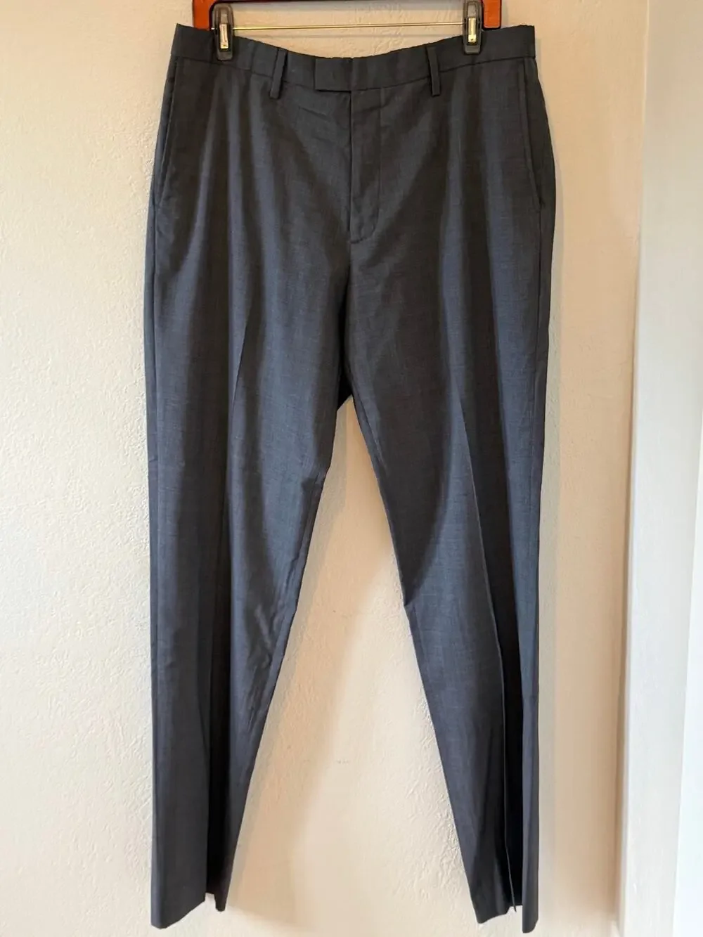 Men's Banana Republic Gray Standard Fit Dress Pants 34 x 36